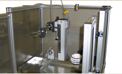 Máy kiểm tra vật liệu chống va đập bằng kim loại nóng chảy Chứng nhận ISO 9185
