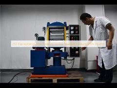 Máy lưu hóa phẳng 25T để ép các sản phẩm đúc khác nhau 350×350mm