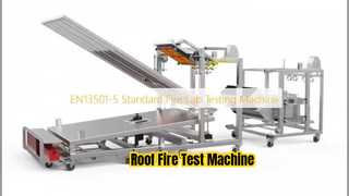 Máy thử lửa EN13501-5 cho mái nhà