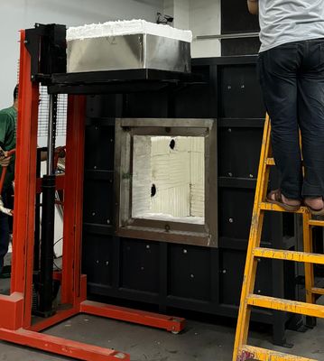 Kiểm tra quy trình chính xác làm cho có thể ODM Thử nghiệm lửa cấu trúc lò hỗ trợ tùy chỉnh