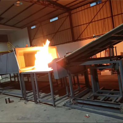 UL790 Thiết bị thử nghiệm phòng thí nghiệm Thử nghiệm cháy của lớp phủ mái nhà Máy thử nghiệm khả năng cháy cho tấm pin quang điện