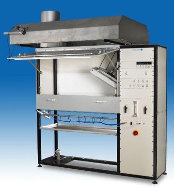 ISO 9239-1 Thiết bị thử nghiệm cháy dòng nhiệt bức xạ sàn