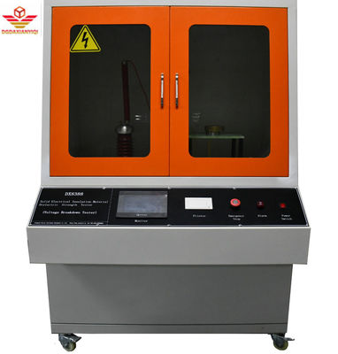 Thiết bị kiểm tra sự cố điện áp 50KV IEC 60243 ASTM D149, Vật liệu cách điện rắn chịu được máy kiểm tra điện áp