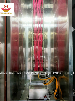 Máy kiểm tra tốc độ phát hành và đốt cháy cáp bó dây IEC60332-3-10