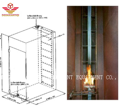 Máy kiểm tra tốc độ phát hành và đốt cháy cáp bó dây IEC60332-3-10