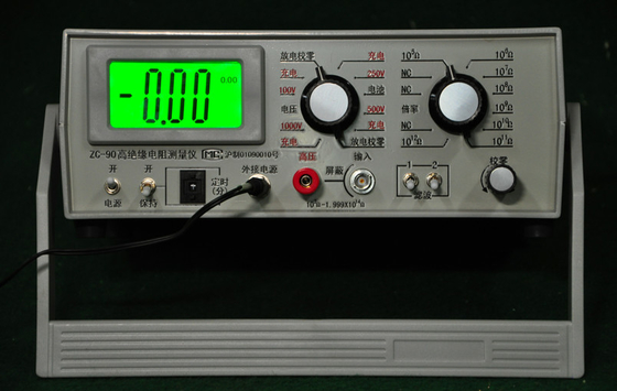90G Cấu hình sản phẩm của thiết bị đo độ chống cách nhiệt cao cho thử nghiệm kỹ thuật xây dựng, phòng thí nghiệm