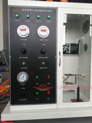 Thiết bị thử mật độ khói phân hủy vật liệu xây dựng, để xác định sản xuất khói tĩnh
