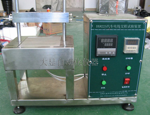 Thiết bị thử nghiệm liên kết chéo dây cáp ô tô cho cáp điện áp thấp có tường mỏng cho ô tô
