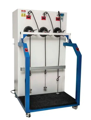Sợi và cáp 2 Máy kiểm tra uốn cong 3 bánh để đo độ bền cơ học của cáp cách nhiệt PVC