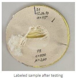 Máy thử độ mài mòn EN17092-1