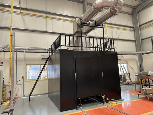 BS476-7 Thiết bị thử nghiệm phòng thí nghiệm vật liệu xây dựng Thiết bị thử nghiệm bề mặt lan truyền lửa Máy cháy