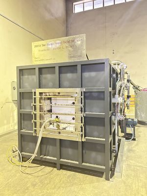 ISO834-1 Kháng cháy cấu trúc thép thủy tinh Kháng cháy lớp phủ lò thử nghiệm cháy