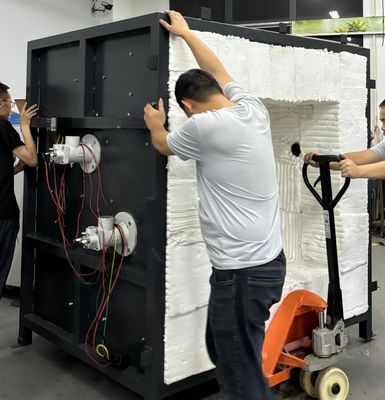 Lò thử mẫu chống cháy kết cấu thép