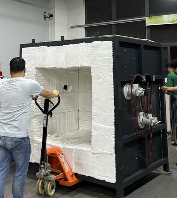 Lò thử mẫu chống cháy kết cấu thép