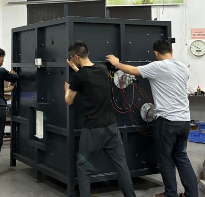 Lò thử nghiệm lớp phủ chống cháy cho kết cấu thép có độ chính xác cao