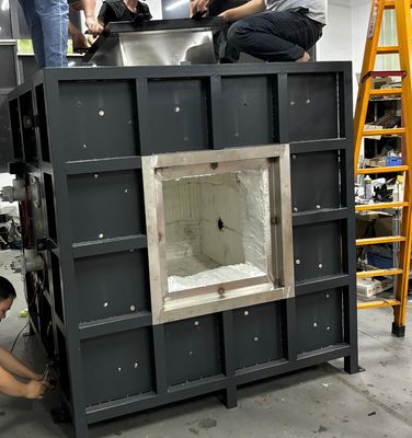 Lò thử nghiệm lớp phủ chống cháy cho kết cấu thép có độ chính xác cao