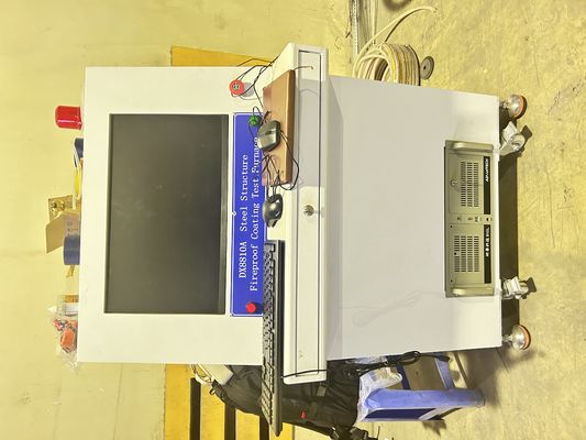 ISO834-1 EN1363-1 Dầu phủ chống cháy Mẫu thử chống cháy Máy thử lò