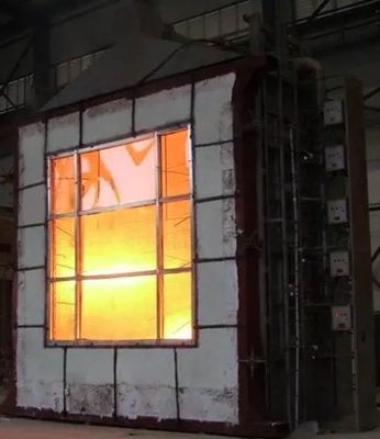DX Steel Structure Fireproof Coating Testing Furnace