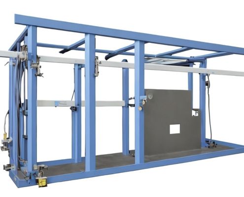Ba thiết bị thử nghiệm hiệu suất cho cửa và cửa sổ áp suất biến động ≤ 2% cho độ kín không khí và độ kín nước