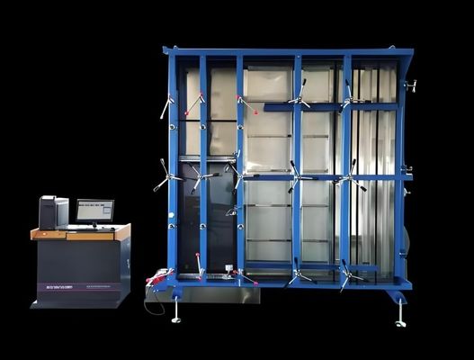 Ba thiết bị thử nghiệm hiệu suất cho cửa và cửa sổ áp suất biến động ≤ 2% cho độ kín không khí và độ kín nước
