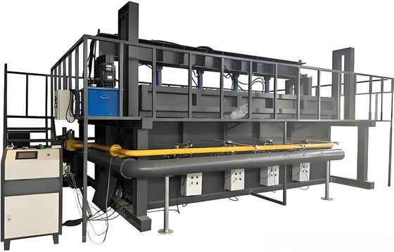 Lò thử chịu lửa thành phần ngang