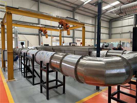 Máy thử nghiệm cháy trong phòng thí nghiệm ASTME84 Tunnel Furnace Gas Methane Air Compressor, cấp bảo vệ IP57