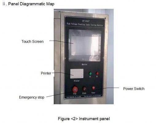 Máy kiểm tra cách điện điều khiển PLC Taiwan Weinview màn hình cảm ứng