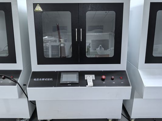 Máy kiểm tra độ bền điện của vật liệu cách điện rắn DX8388 Thiết kế dập nóng Độ chính xác 1%
