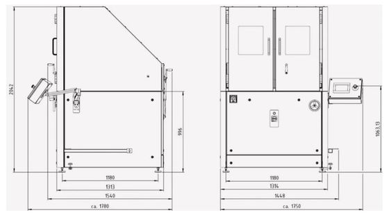 Thiết bị thử nghiệm khớp bảo vệ máy móc Darmstadt EN17092-1
