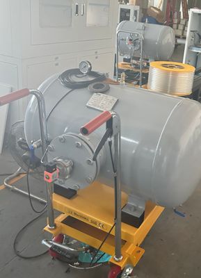 ASTM E1996-2008 Thiết bị thử nghiệm vật liệu xây dựng Khả năng chịu va đập tên lửa Đại bác