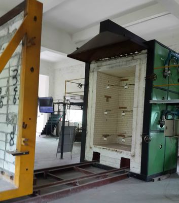 Thiết bị thử nghiệm trong phòng thí nghiệm lò nung thử nghiệm lửa theo chiều dọc vật liệu xây dựng tiêu chuẩn ISO834