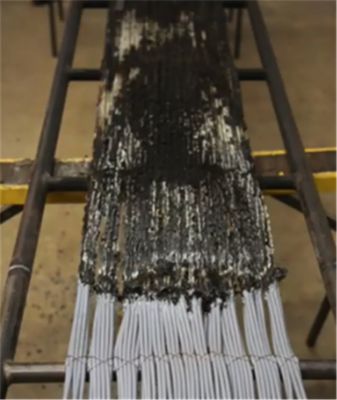 Máy thử nghiệm cháy bó dây và cáp, Máy thử nghiệm dây và cáp bó cài đặt theo chiều dọc