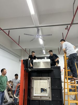 Lớp phủ chống cháy Cấu trúc thép Lớp phủ chống cháy Kiểm tra lò ISO834-1 Kiểm tra nội bộ