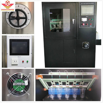 Iec60587 Thiết bị kiểm tra cao su Máy kiểm tra theo dõi và xói mòn mặt phẳng nghiêng