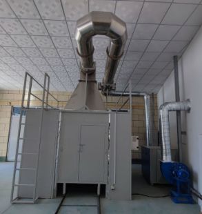 Mua sắm thiết bị thử nghiệm cháy EN 13823 Thiết bị thử nghiệm cháy đơn lẻ SBI Phòng thí nghiệm