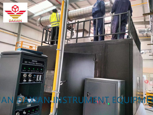 Nhà cung cấp thiết bị thử nghiệm tính dễ cháy EN 13823 Máy thử nghiệm Mục tiêu cháy đơn SBI