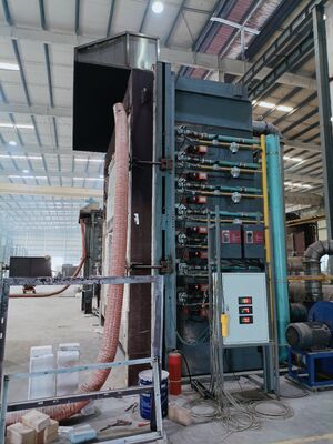 En13381-8 Tiêu chuẩn DX8364 Kiểm tra chống cháy cho các thành phần xây dựng - lò dọc và dọc ISO834-1 Máy thử nghiệm phòng thí nghiệm cháy