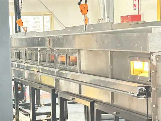 Lò nung thử nghiệm khói lửa ngang UL910 Steiner Cáp 7,6m CMP ASTM E84 NFPA262