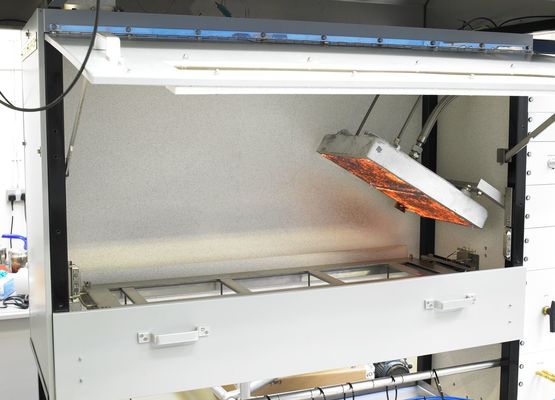 ISO 9239-1 Thiết bị thử nghiệm cháy dòng nhiệt bức xạ sàn