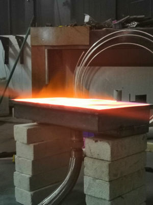 ASTM E648-19ae1 Thiết bị kiểm tra cháy Phản ứng đối với sàn nhà Hành vi đốt nguồn nhiệt bức xạ ISO 9239-1: 2002