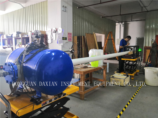 ASTM E1996-2008 Thiết bị thử nghiệm vật liệu xây dựng Pháo chống va đập tên lửa